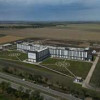 Ход строительства нового медицинского центра ФМБА России в Мариуполе