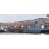 МРК «Ржев» и «Удомля» проекта 22800 у достроечной стенки Амурского СЗ