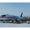 Наземные отработки двигателей ПД-8 на самолёте SSJ100
