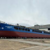 На СЗ «Лотос» спущен на воду сухогруз «Каспийский берег» проекта RSD49
