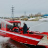 Для МЧС России разработан и испытан пожарно-спасательный катер нового проекта