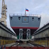 На СЗ «Северная верфь» спущен на воду фрегат проекта 22350 «Адмирал флота Советского Союза Исаков»