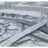 В Новосибирске запущено движение по правобережной развязке четвёртого моста