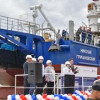 В Астраханской области спущен на воду земснаряд «Николай Гричановский» проекта FPDG3